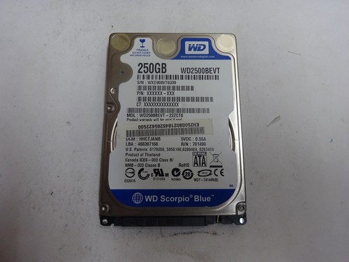Western digital wd2500bevt - western,