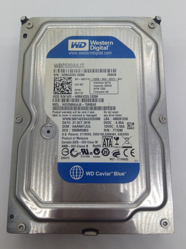 Western digital 250gb - western,