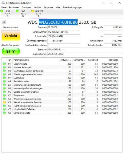 Sata hdd festplatte wdc - hdd,