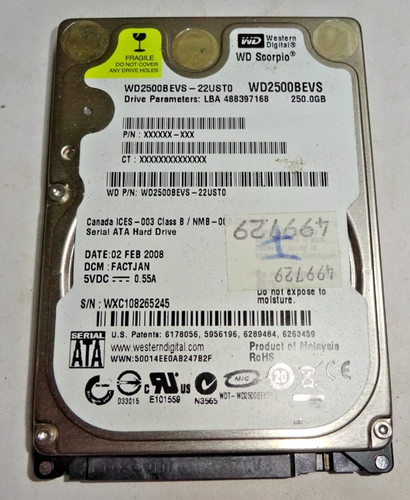Western digital - western, ***