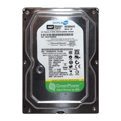 Western digital wd2500avvs - digital,