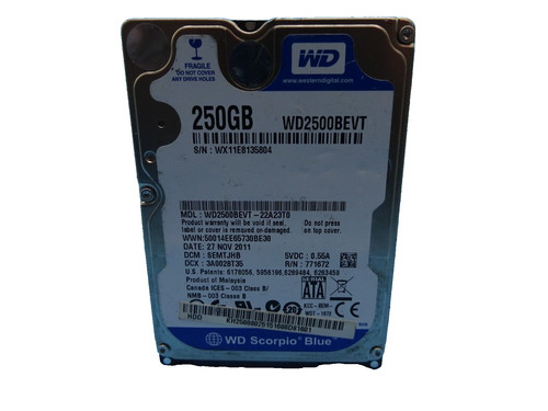 250 sata wd2500bevt - sata, wd