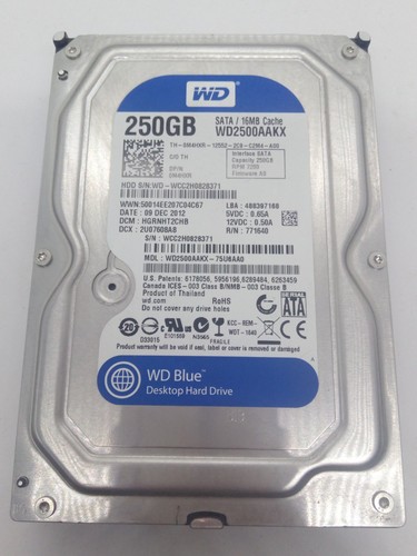 Western digital 250gb - western,