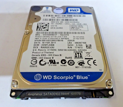 Western digital 250gb - western,
