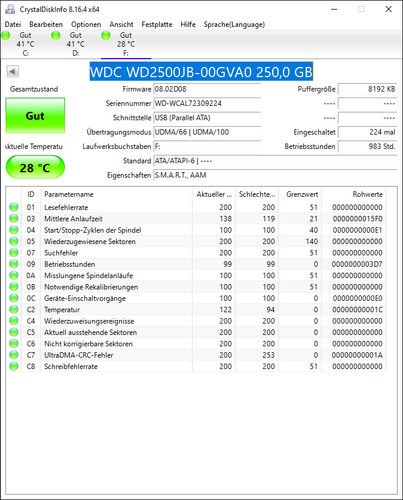 Pata hdd festplatte wdc - pata,