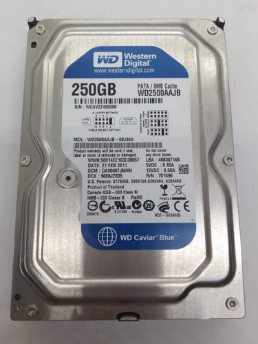 Western digital ide 250gb - western,