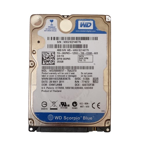 Western digital wd2500bevt - digital,