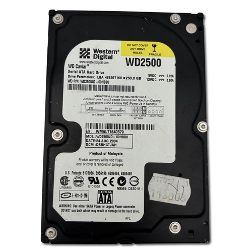 Western digital wd2500 250gb - digital,