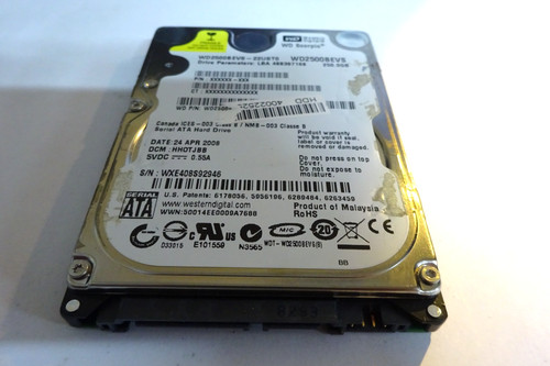 Western digital 250gb wd2500b - western, *wd2500b